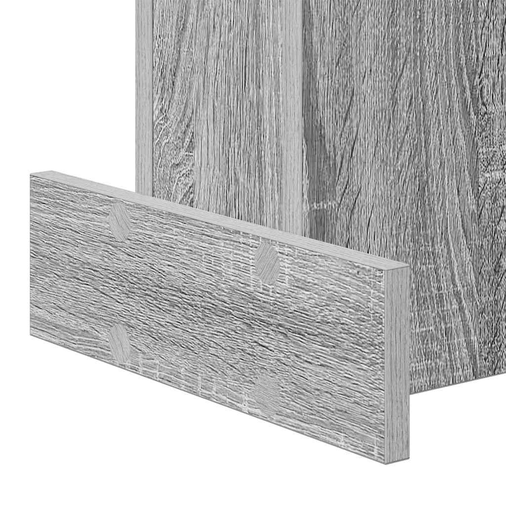 End Table Γκρίζο Σονομα 35,5 x 35 x 40 εκ Επεξεργασμένο ξύλο