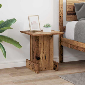 End Table Παλιό ξύλο 35,5 x 35 x 40 εκ Επεξεργασμένο Ξύλο
