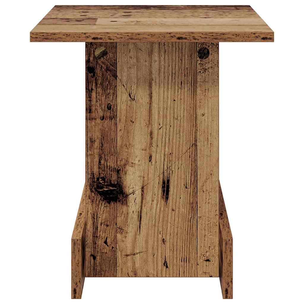 End Table Παλιό ξύλο 35,5 x 35 x 40 εκ Επεξεργασμένο ξύλο