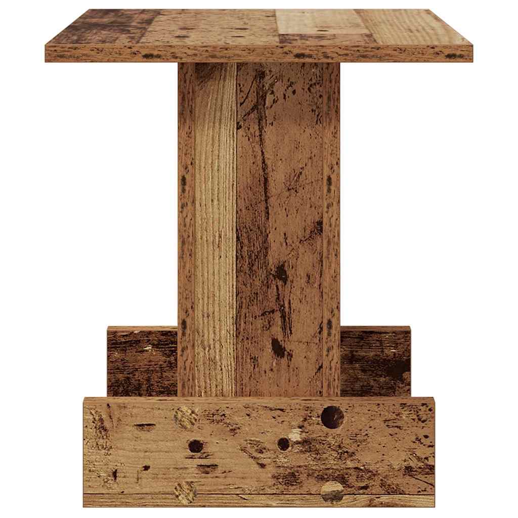 End Table Παλιό ξύλο 35,5 x 35 x 40 εκ Επεξεργασμένο ξύλο