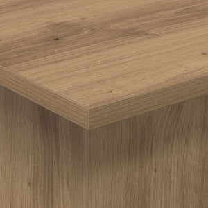 End Table Artisan Oak 35,5 x 35 x 40 εκ Επεξεργασμένο Ξύλο