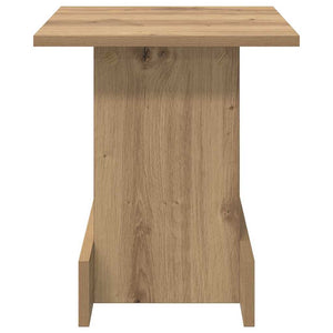End Table Artisan Oak 35,5 x 35 x 40 εκ Επεξεργασμένο Ξύλο