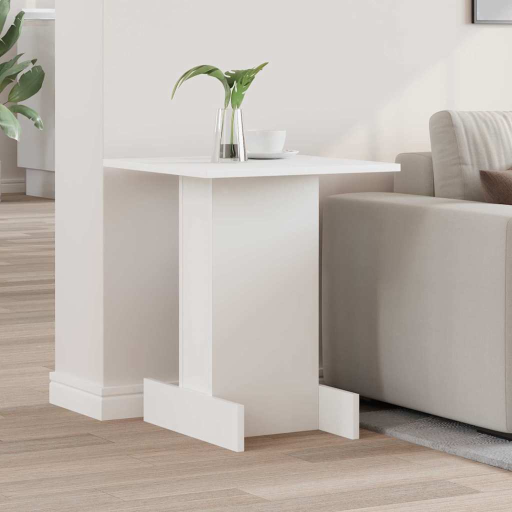 End Table Λευκό 44,5 x 45 x 55 εκ Επεξεργασμένο ξύλο - Pakobazaar