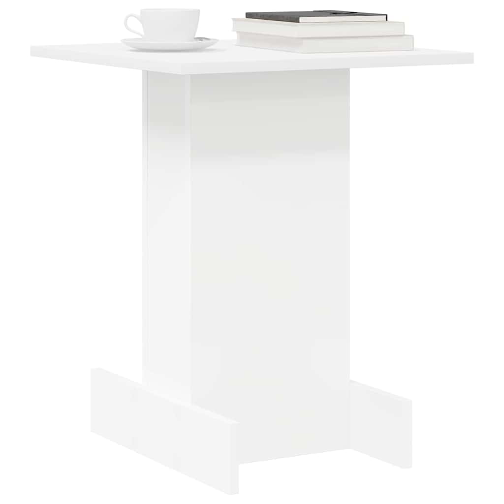 End Table Λευκό 44,5 x 45 x 55 εκ Επεξεργασμένο ξύλο - Pakobazaar