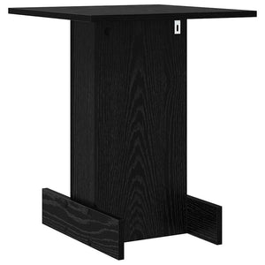 End Table Μαύρη Οξυά 44,5 x 45 x 55 εκ Επεξεργασμένο ξύλο - Pakobazaar