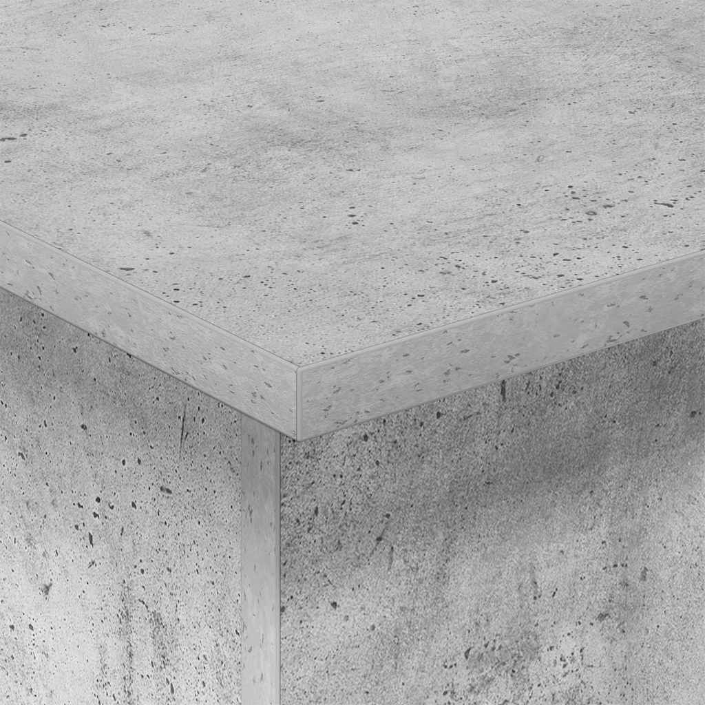 End Table Σκυρόδεμα Γκρι 44,5 x 45 x 55 εκ Επεξεργασμένο ξύλο - Pakobazaar