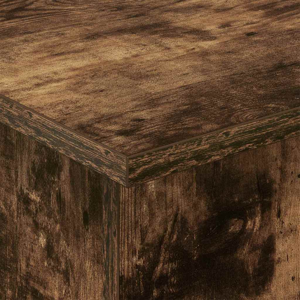 End Table Καπνιστό Δρύς 44,5 x 45 x 55 εκ Επεξεργασμένο ξύλο - Pakobazaar