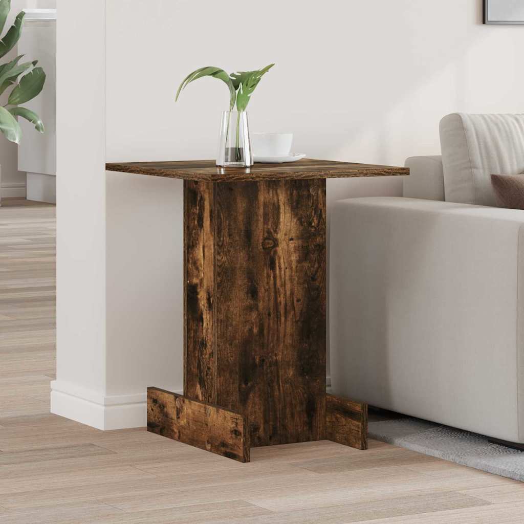 End Table Καπνιστό Δρύς 44,5 x 45 x 55 εκ Επεξεργασμένο ξύλο - Pakobazaar