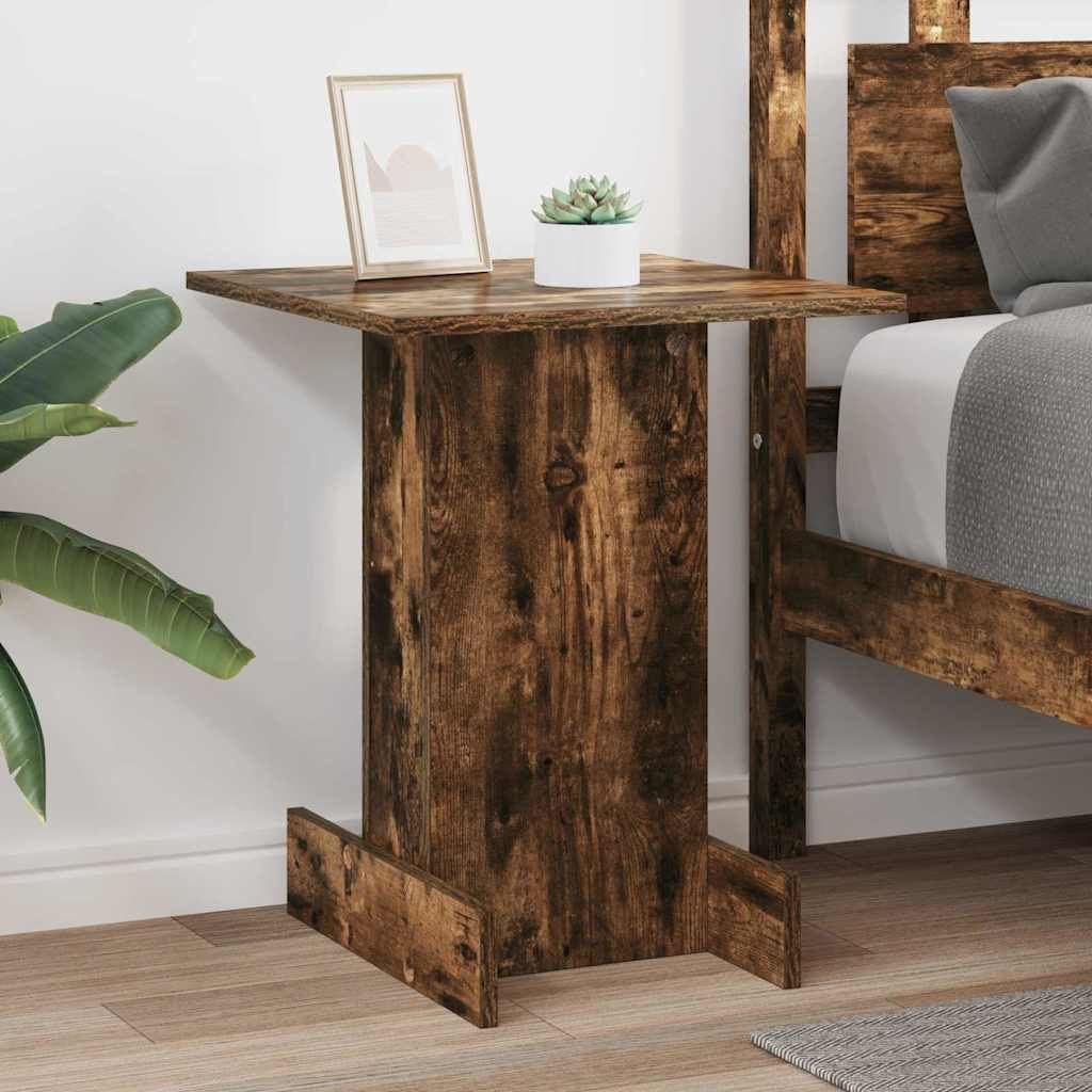 End Table Καπνιστό Δρύς 44,5 x 45 x 55 εκ Επεξεργασμένο ξύλο - Pakobazaar