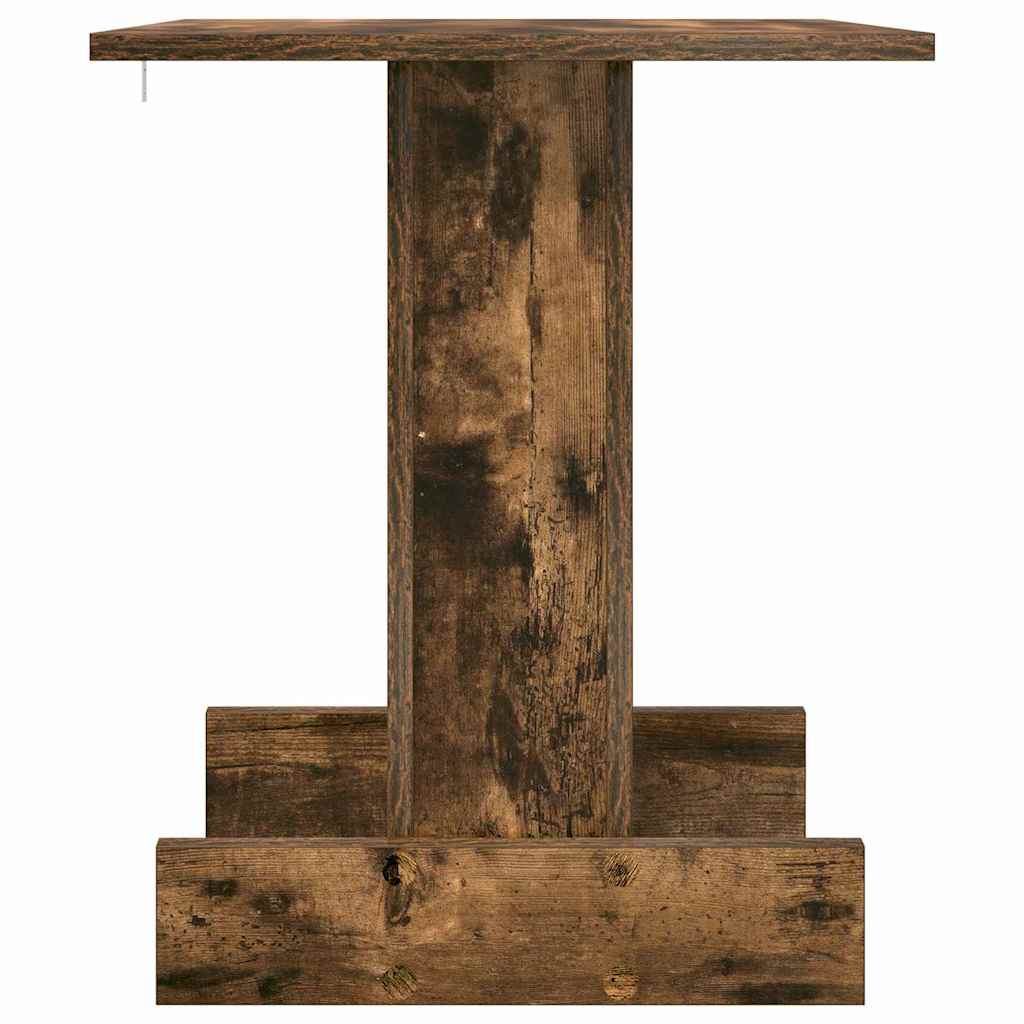 End Table Καπνιστό Δρύς 44,5 x 45 x 55 εκ Επεξεργασμένο ξύλο - Pakobazaar