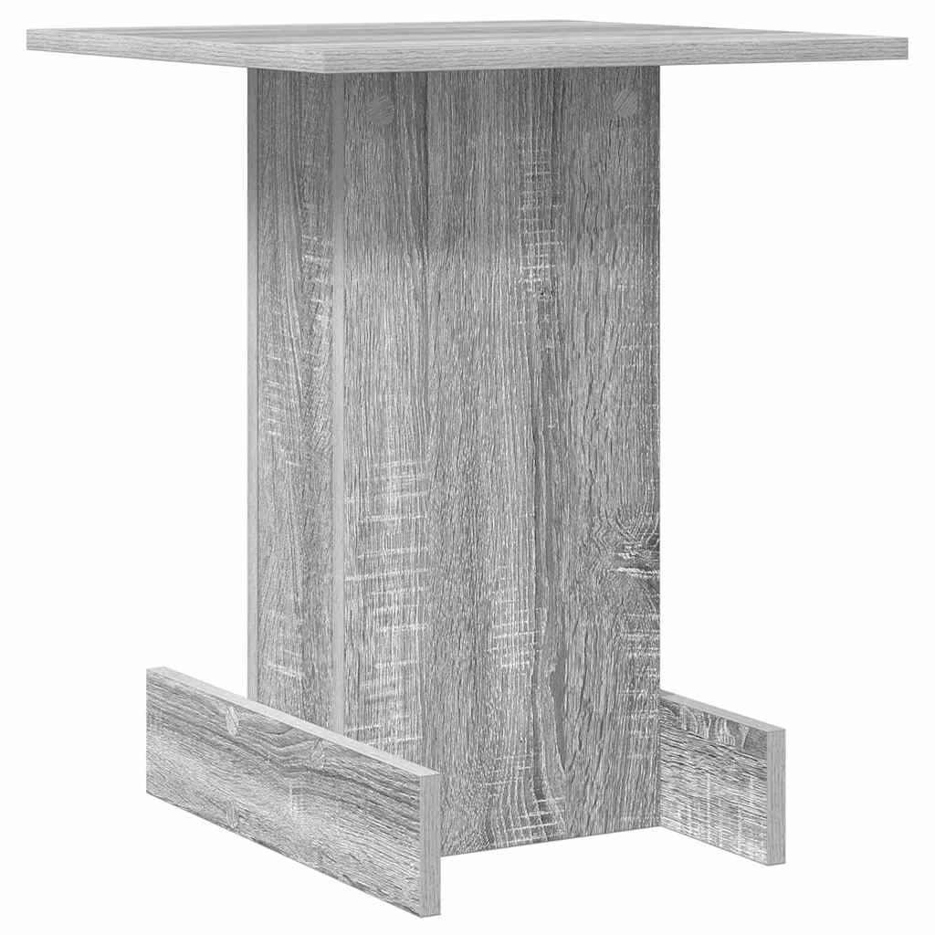 End Table Γκρίζο Σονομα 44,5 x 45 x 55 εκ Επεξεργασμένο ξύλο - Pakobazaar
