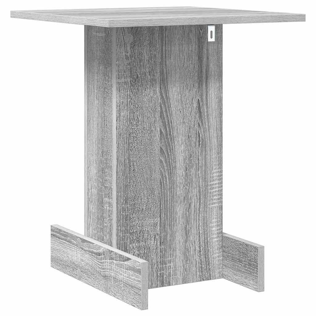 End Table Γκρίζο Σονομα 44,5 x 45 x 55 εκ Επεξεργασμένο ξύλο - Pakobazaar