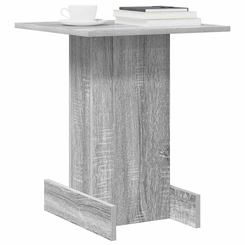 End Table Γκρίζο Σονομα 44,5 x 45 x 55 εκ Επεξεργασμένο ξύλο - Pakobazaar