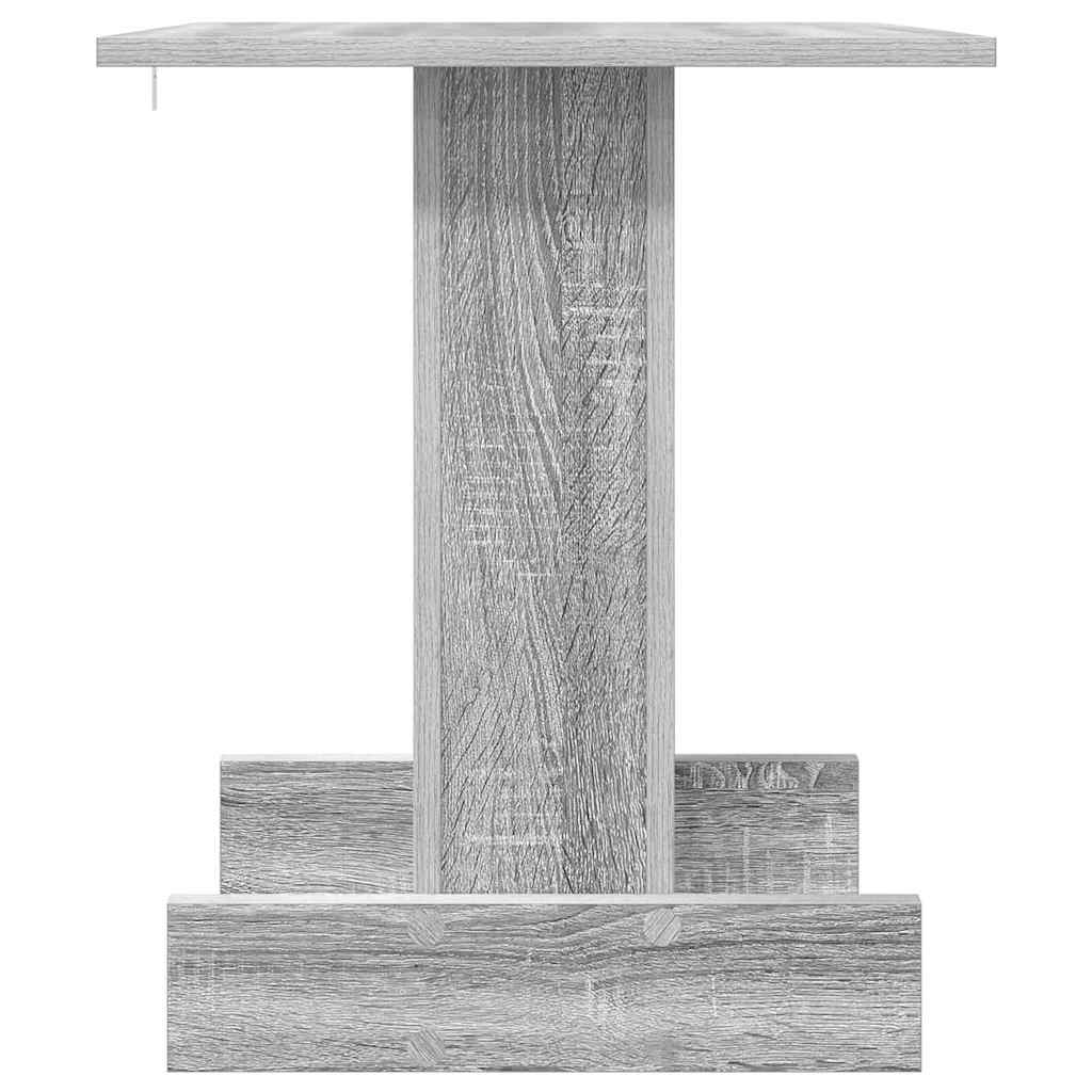 End Table Γκρίζο Σονομα 44,5 x 45 x 55 εκ Επεξεργασμένο ξύλο - Pakobazaar