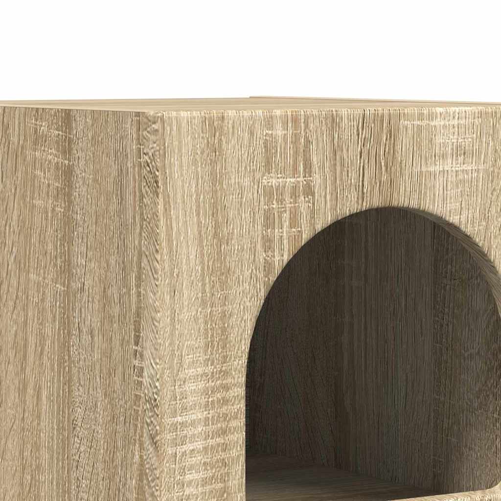 Κομοδίνο Δρύς Sonoma 29,5 x 33,5 x 50 εκ Επεξεργασμένο ξύλο - Pakobazaar
