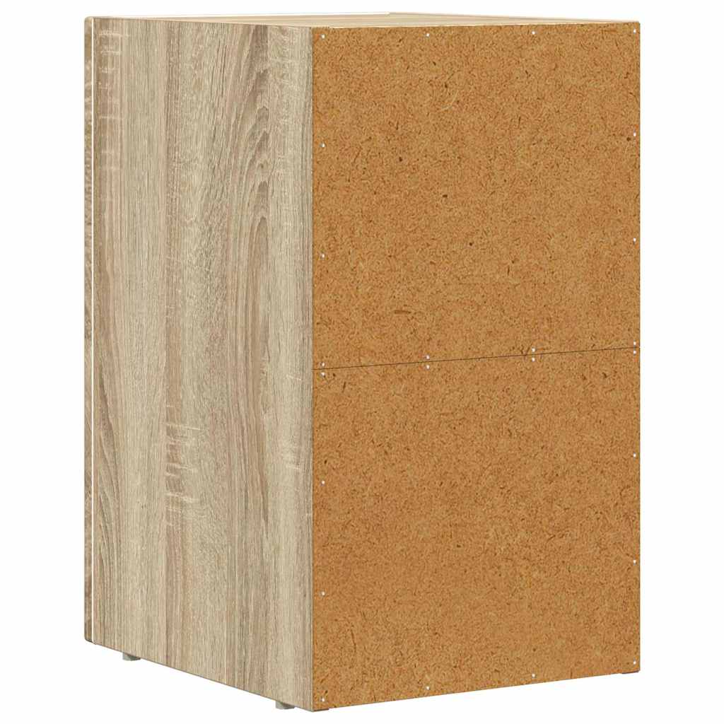 Κομοδίνο Δρύς Sonoma 29,5 x 33,5 x 50 εκ Επεξεργασμένο ξύλο - Pakobazaar