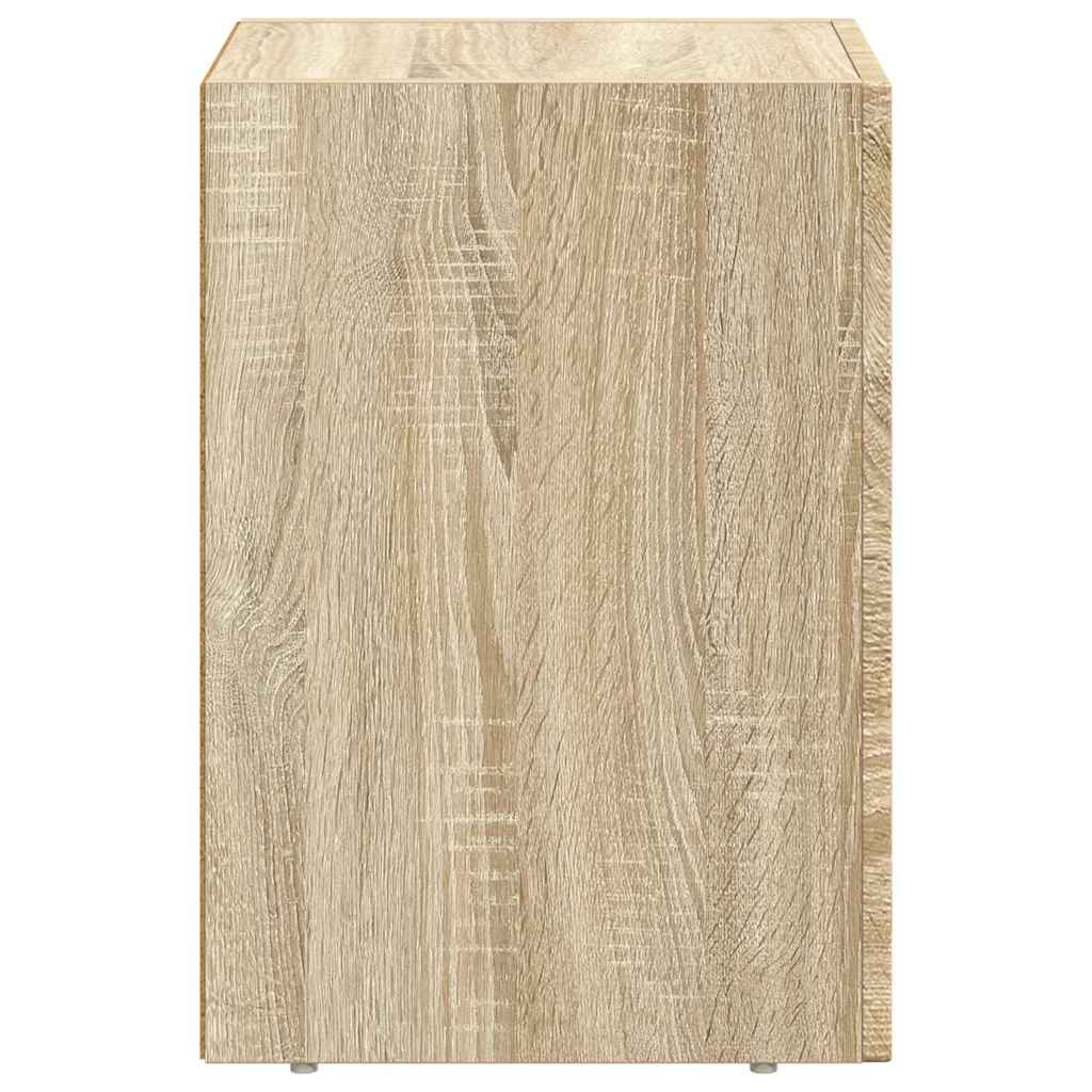 Κομοδίνο Δρύς Sonoma 29,5 x 33,5 x 50 εκ Επεξεργασμένο ξύλο - Pakobazaar
