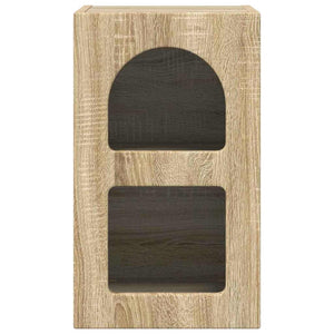 Κομοδίνο 2 pcs Δρύς Sonoma 29,5 x 33,5 x 50 εκ - Pakobazaar