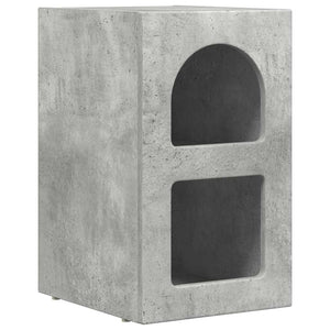 Κομοδίνο 2 pcs Σκυρόδεμα Γκρι 29,5 x 33,5 x 50 εκ - Pakobazaar