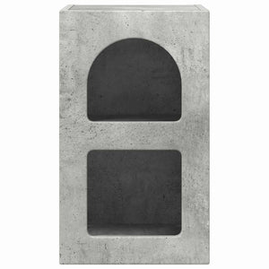 Κομοδίνο 2 pcs Σκυρόδεμα Γκρι 29,5 x 33,5 x 50 εκ - Pakobazaar