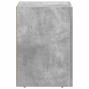 Κομοδίνο 2 pcs Σκυρόδεμα Γκρι 29,5 x 33,5 x 50 εκ - Pakobazaar