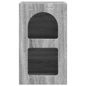Κομοδίνο 2 pcs Γκρίζο Σονομα 29,5 x 33,5 x 50 εκ - Pakobazaar
