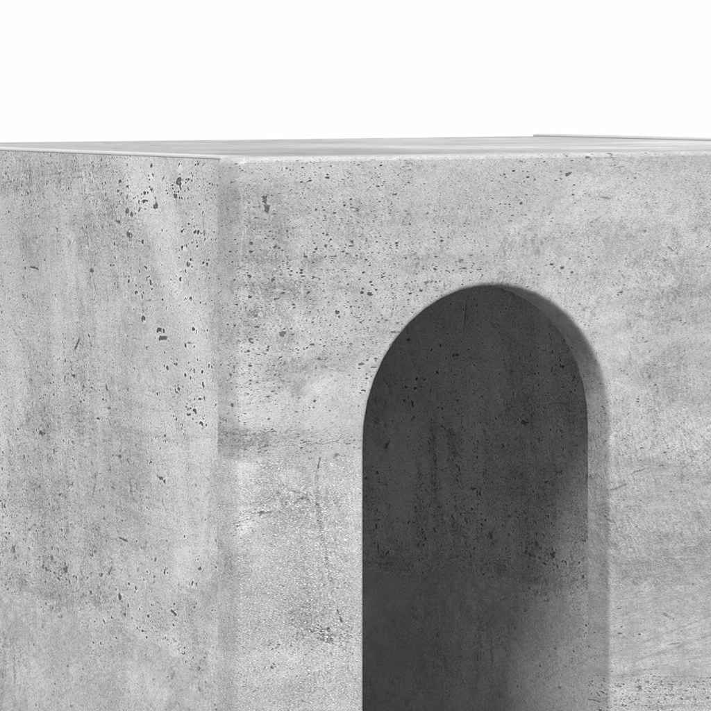 Κομοδίνο 2 pcs Σκυρόδεμα Γκρι 40 x 35 x 50 εκ.