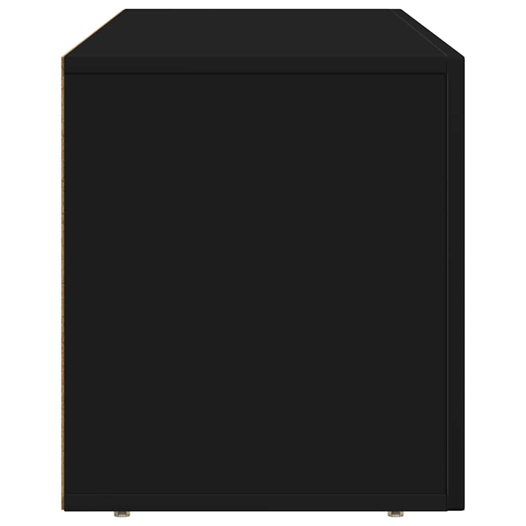 Ντουλάπι TV Μαύρο 100 x 35 x 40 εκ Επεξεργασμένο ξύλο