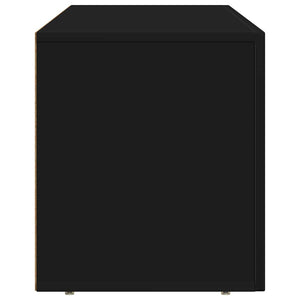 Ντουλάπι TV ELST 100 x 35 x 40 εκ Μαύρο Επεξεργασμένο Ξύλο