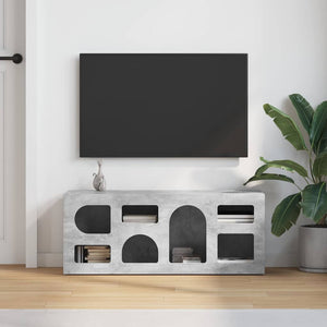 Ντουλάπι TV ELST 100 x 35 x 40 εκ Σκυρόδεμα Γκρι