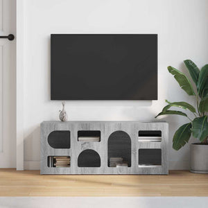 Ντουλάπι TV ELST 100 x 35 x 40 εκ Γκρίζο Σονομα