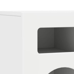 Ντουλάπι TV ELST 80 x 35 x 40 εκ Λευκό Επεξεργασμένο Ξύλο