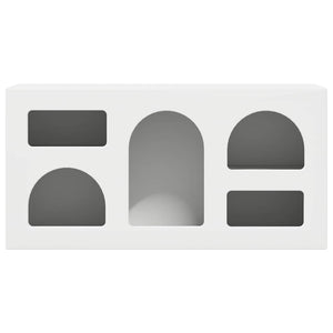 Ντουλάπι TV ELST 80 x 35 x 40 εκ Λευκό Επεξεργασμένο Ξύλο