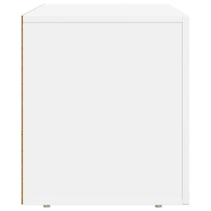 Ντουλάπι TV ELST 80 x 35 x 40 εκ Λευκό Επεξεργασμένο Ξύλο
