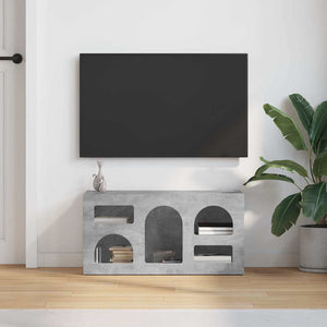 Ντουλάπι TV ELST 80 x 35 x 40 εκ Σκυρόδεμα Γκρι