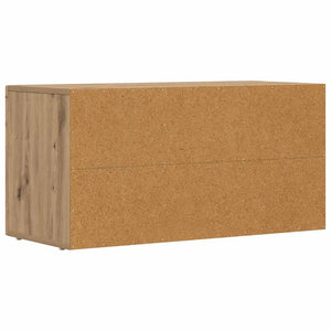 Ντουλάπι TV ELST 80 x 35 x 40 εκ Artisan Oak Επεξεργασμένο Ξύλο