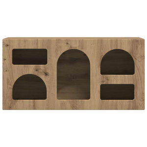 Ντουλάπι TV ELST 80 x 35 x 40 εκ Artisan Oak Επεξεργασμένο Ξύλο