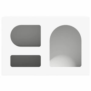 Ντουλάπι TV ELST 60 x 35 x 40 εκ. Λευκό Επεξεργασμένο Ξύλο