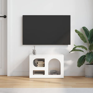 Ντουλάπι TV ELST 60 x 35 x 40 εκ. Υψηλής γυαλάδας λευκό