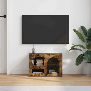 Ντουλάπι TV ELST 60 x 35 x 40 εκ. Καπνιστό Δρύς