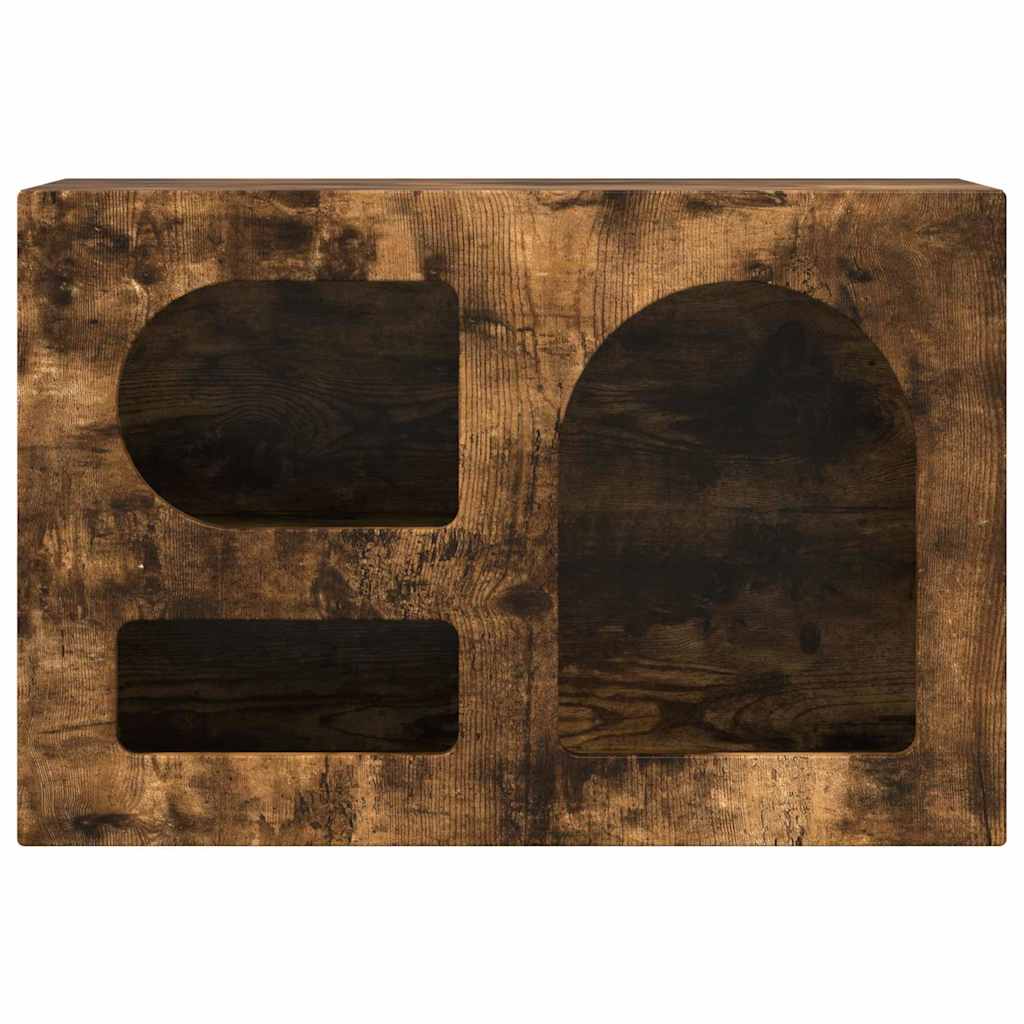 Ντουλάπι TV Καπνιστό Δρύς 60 x 35 x 40 εκ. Επεξεργασμένο ξύλο