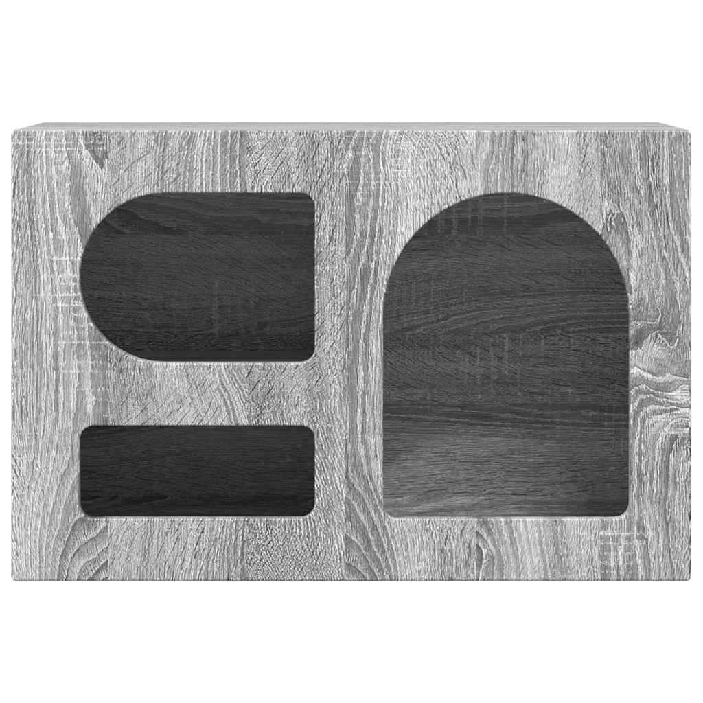 Ντουλάπι TV Γκρίζο Σονομα 60 x 35 x 40 εκ. Επεξεργασμένο ξύλο