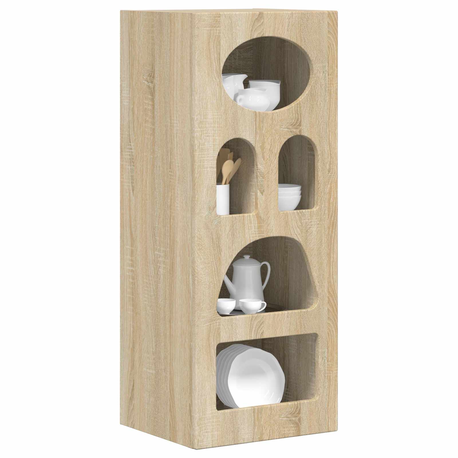 Πλαϊνό γραφείο ELST Δρύς Sonoma 40 x 35 x 100,5 εκ