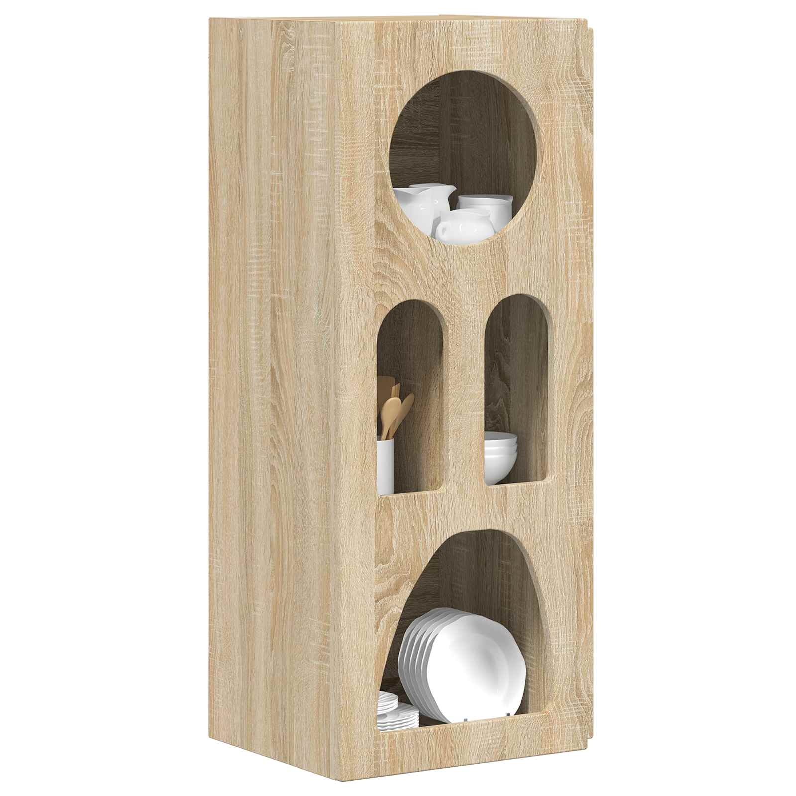 Πλαϊνό γραφείο ELST Δρύς Sonoma 40 x 35 x 100.5 εκ