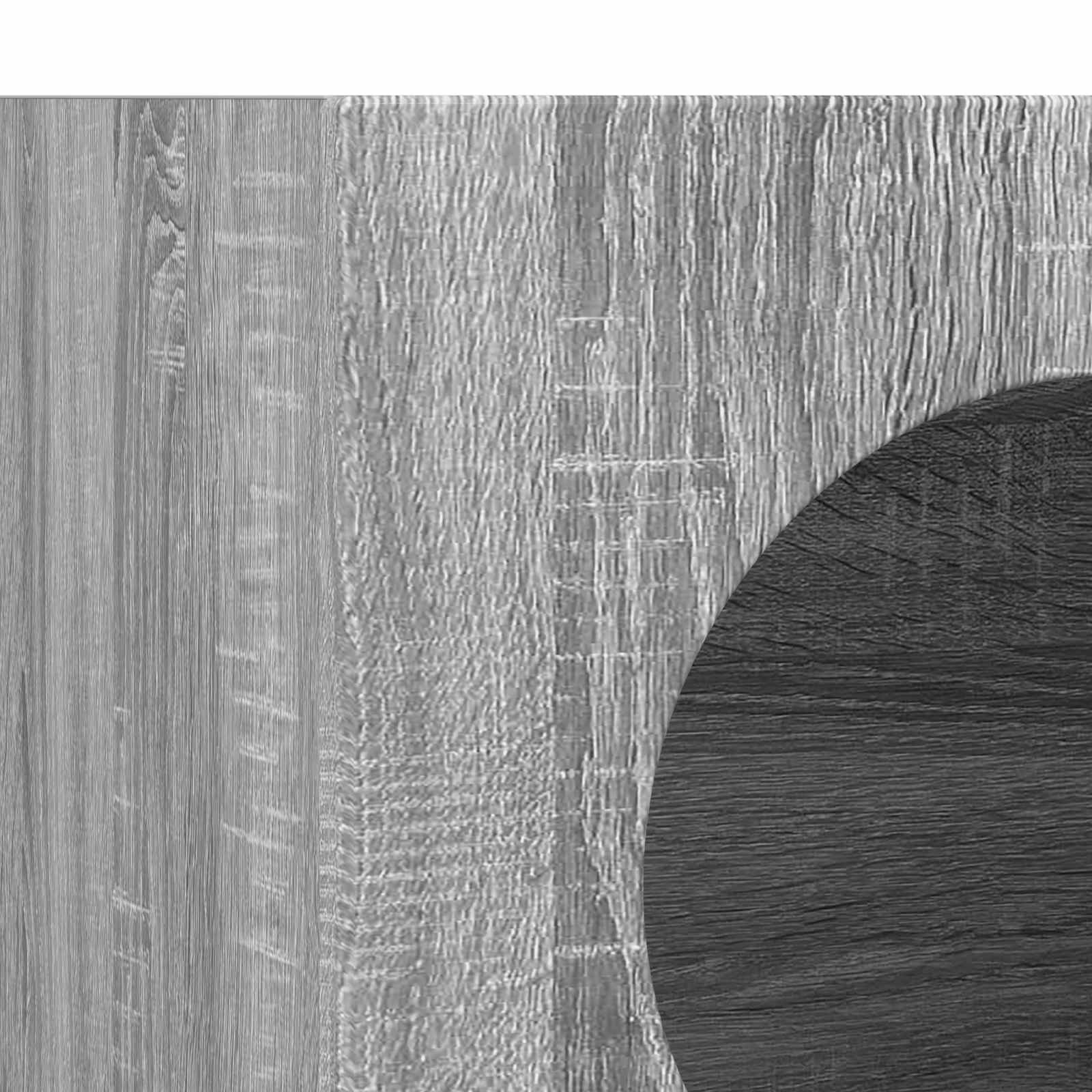 Πλαϊνό γραφείο Γκρίζο Σονομα 40 x 35 x 100.5 εκ