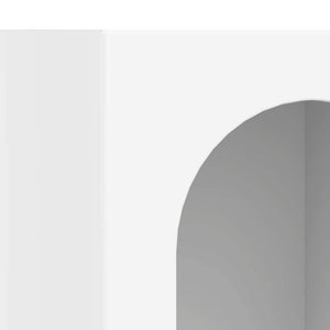 Πλαϊνό γραφείο Λευκό 59 x 35 x 80.5 εκ. Επεξεργασμένο ξύλο - Pakobazaar