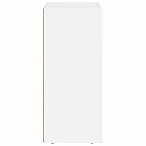 Πλαϊνό γραφείο Λευκό 59 x 35 x 80.5 εκ. Επεξεργασμένο ξύλο - Pakobazaar