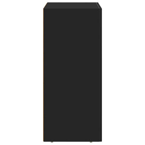 Πλαϊνό γραφείο ELST Μαύρο 59 x 35 x 80.5 εκ. Επεξεργασμένο Ξύλο