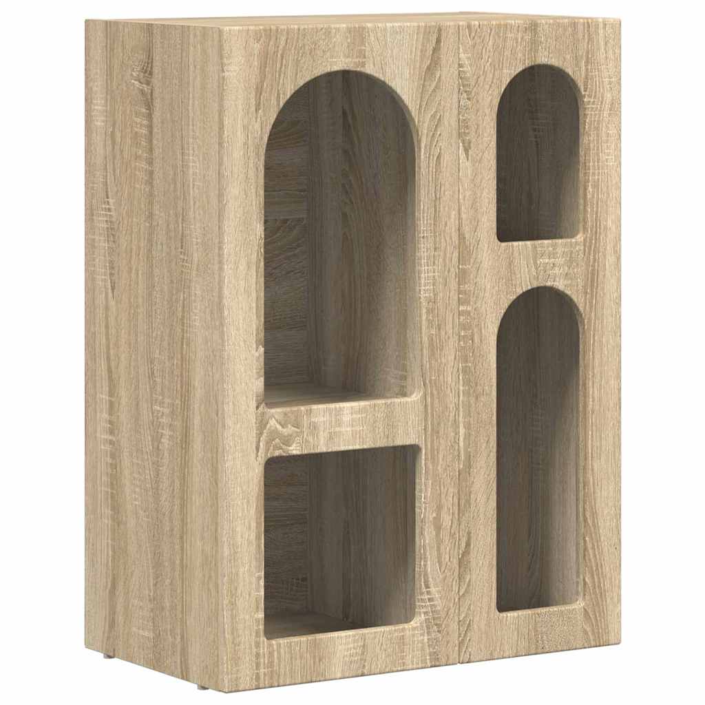 Πλαϊνό γραφείο ELST Δρύς Sonoma 59 x 35 x 80.5 εκ.