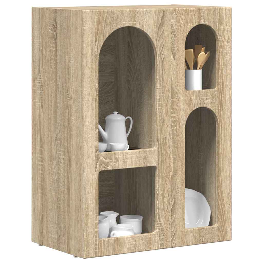 Πλαϊνό γραφείο ELST Δρύς Sonoma 59 x 35 x 80.5 εκ.